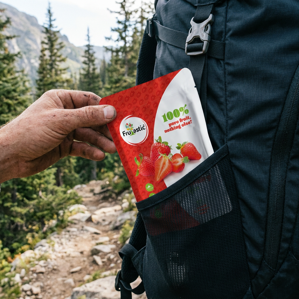 Frutastic tranches de fraise lyophilisées 20 g