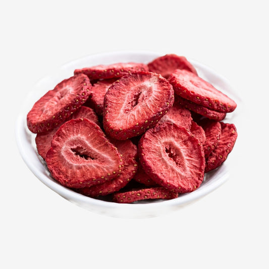 Gevriesdroogde aardbeischijfjes 45 g